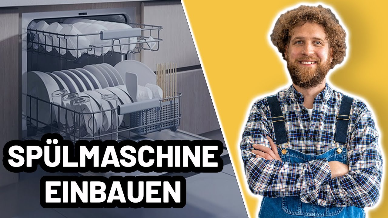 SPÜLMASCHINE einbauen & anschließen (Anleitung Miele)