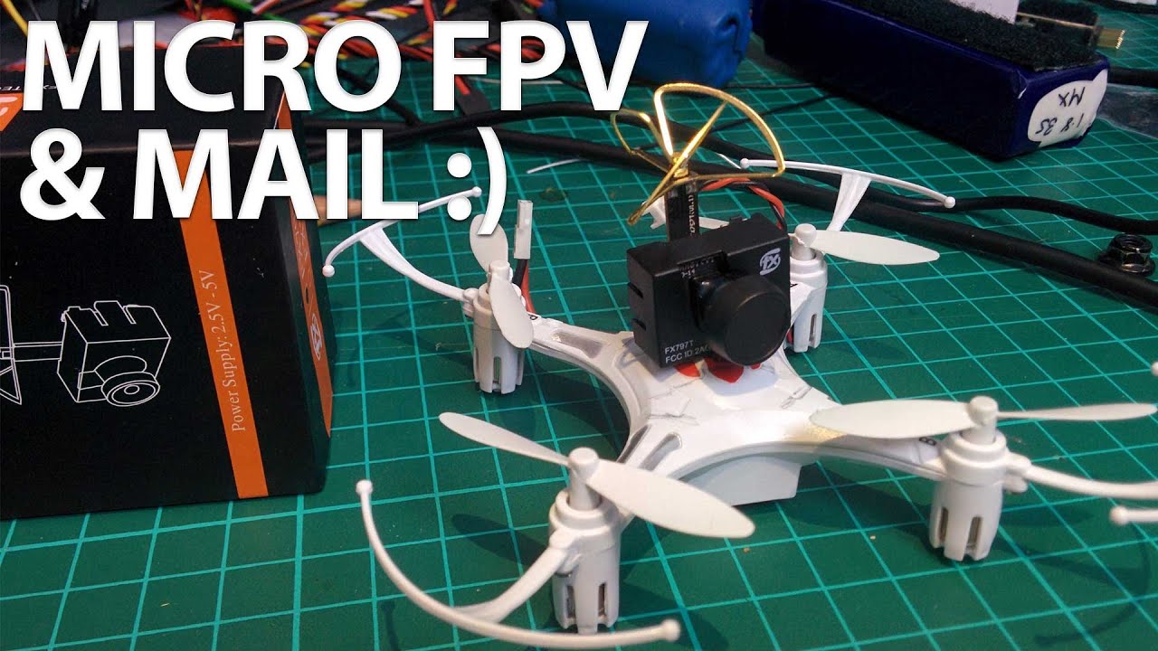 Mini Quadcopter FPV + Goodies in the Mail