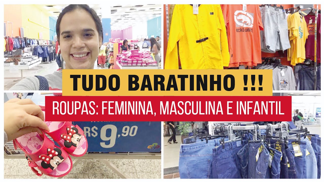 Achadinhos no Centro de Caxias, Moda masculina, feminina e infantil | tudo barato | Fernanda Louzada