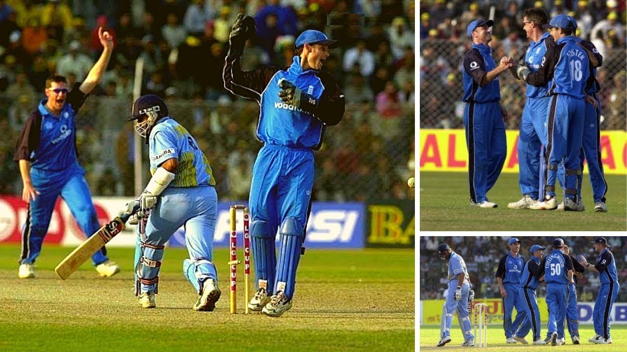 INDIA vs ENG 1st ODI 2002 KOLKATA full highlights🧡   #indvseng #cricket