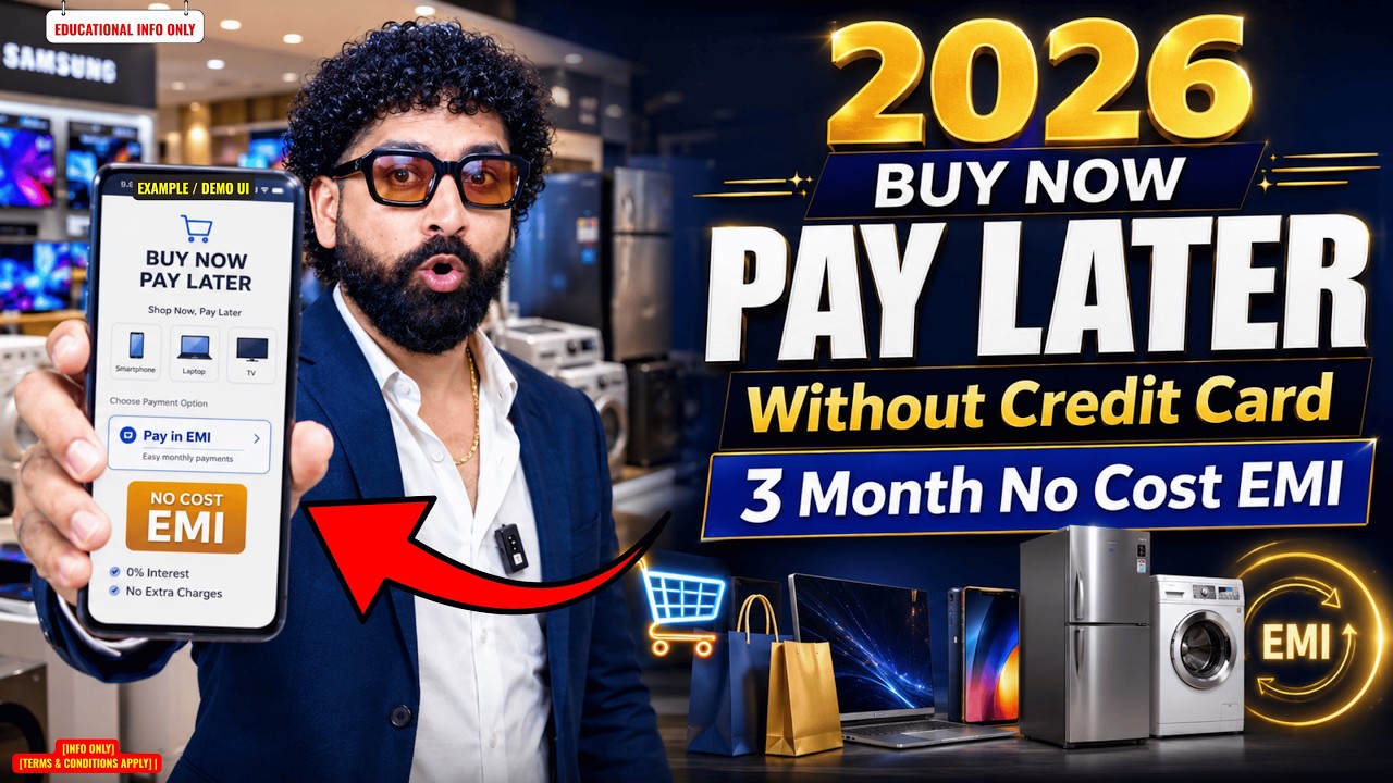 Best Buy Now Pay Later App 2026 🔥 | Without Credit Card EMI | 3 Month No Cost EMI App Review