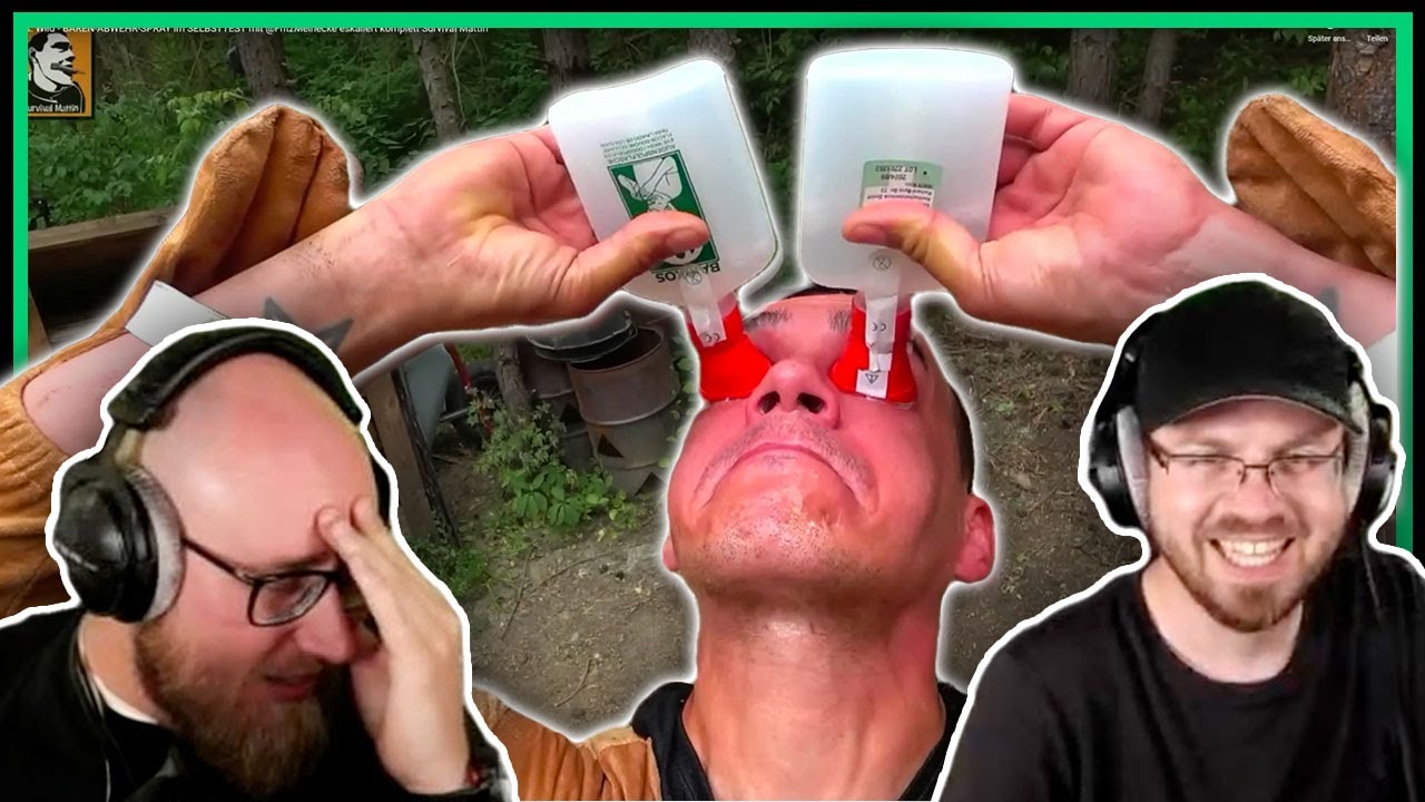 DER BÄRENSPRAY SELBSTVERSUCH!?! | Naturensöhne reagieren