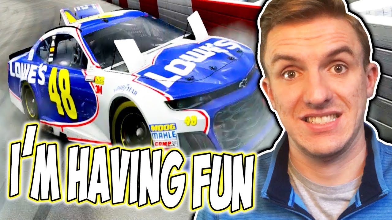THIS GAME PROVIDES HIGH LEVELS OF FUN // NASCAR Heat 3 Online Racing