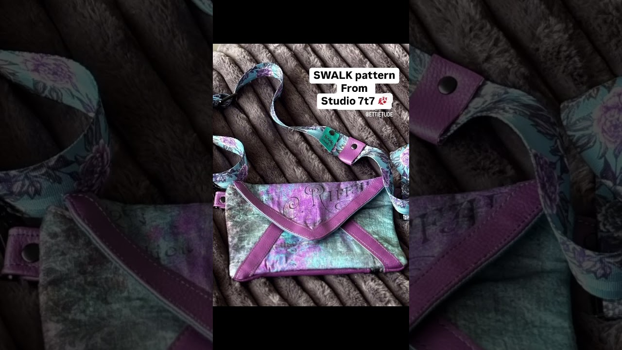 I sewed up the SWALK pattern from @Studio7t7 patterns! #sewing #lovetosew #shorts #shortvideo