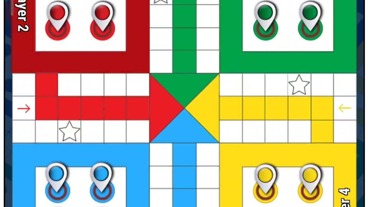 Ludo game play 4 players | Ludo king game 4 player | Ludo gameplay | Ludo | Ludo king