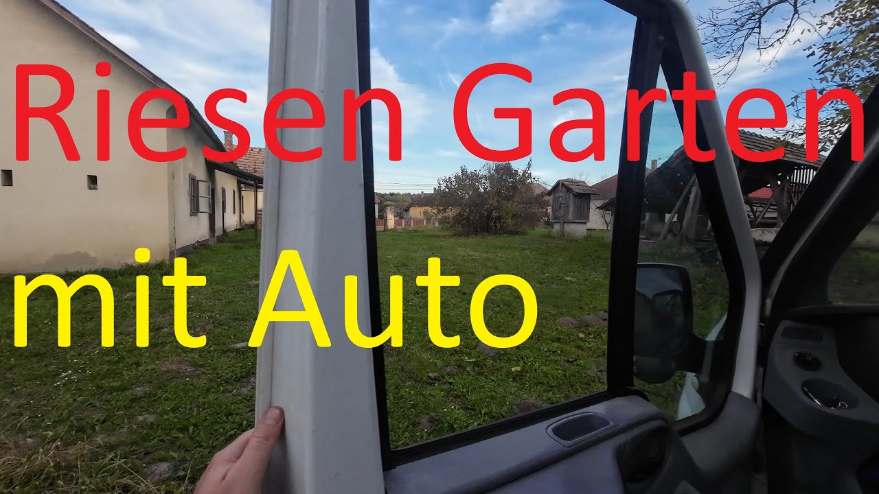 Autotour durch den eigenen Garten - Projekte und Ziele schnell zusammengefasst