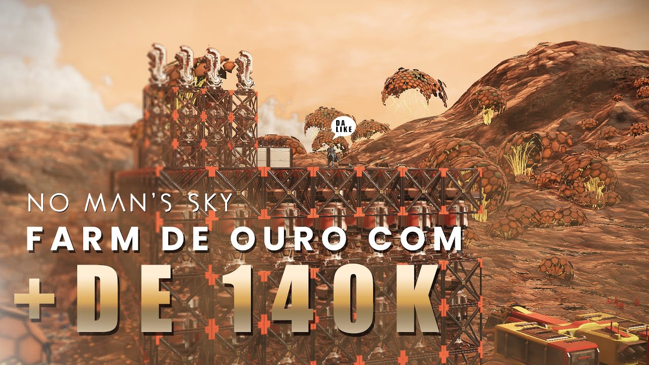 EXPANDINDO MINHA FARM DE OURO EM NO MAN'S SKY