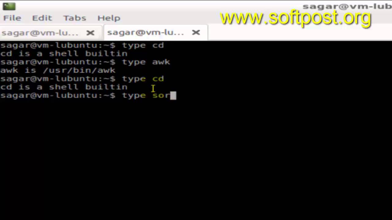 Difference between internal and external command in Fedora
