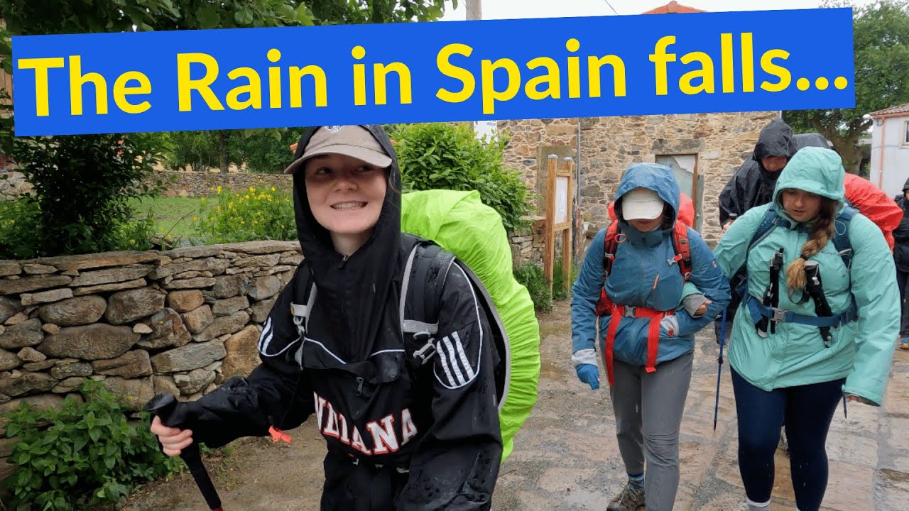 SO MUCH RAIN on Camino de Santiago - Palas de Rei to Melide - The Longest Walk to Church
