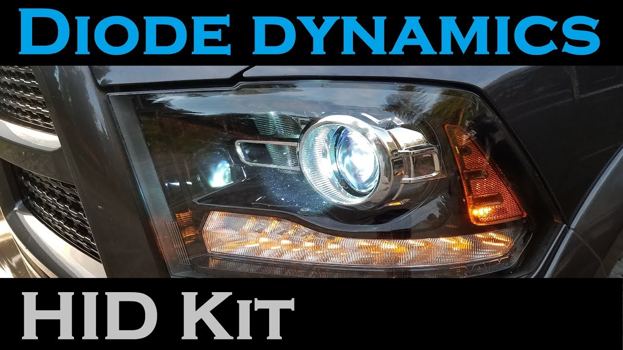 HID Projector Low Beam Kit (5000K) on My 2017 Ram 2500 Cummins Sport