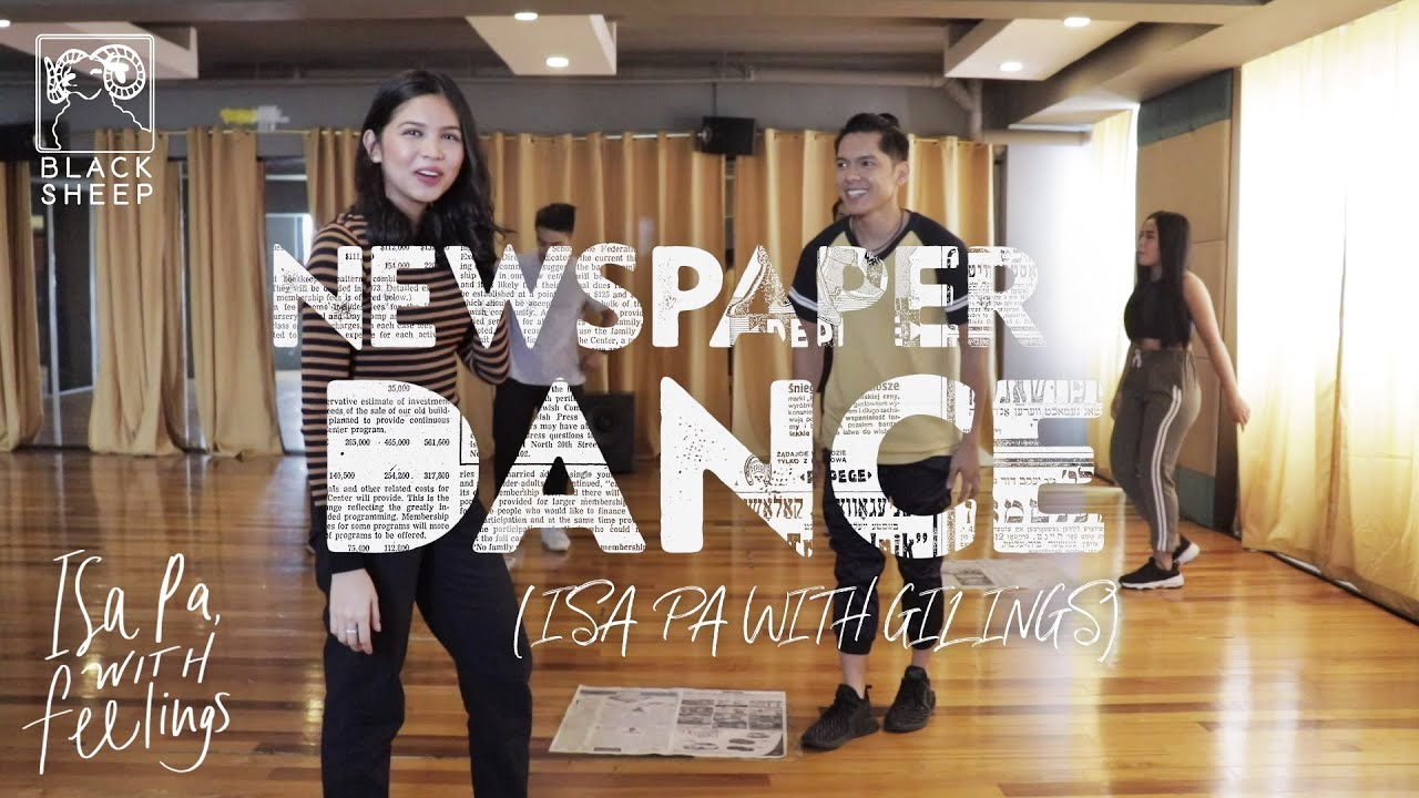 Isa Pa With Gilings (Newspaper Dance) | Carlo Aquino and Maine Mendoza | Isa Pa With Feelings