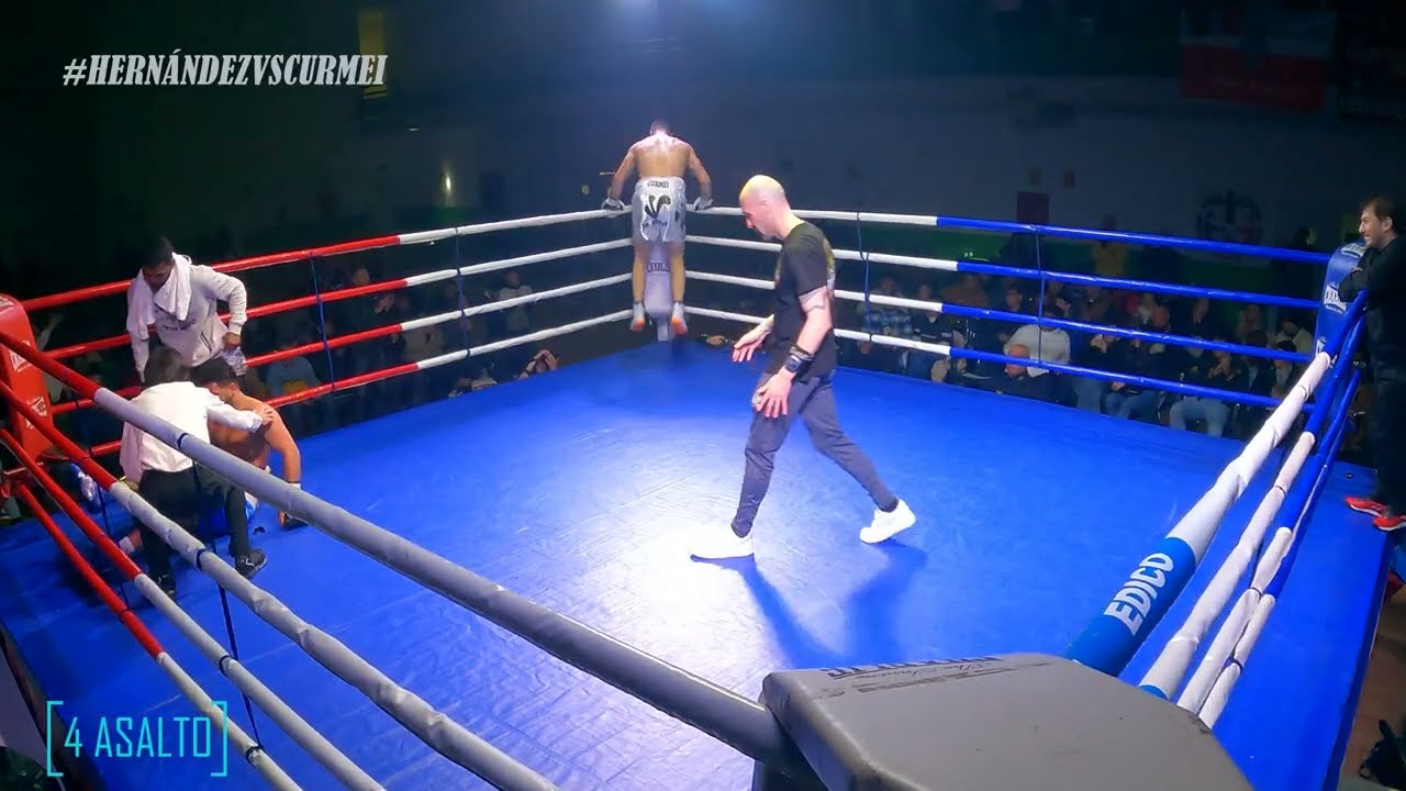 EDUARD CURMEI VS MELBYN HERNÁNDEZ  (81KG.  6X3