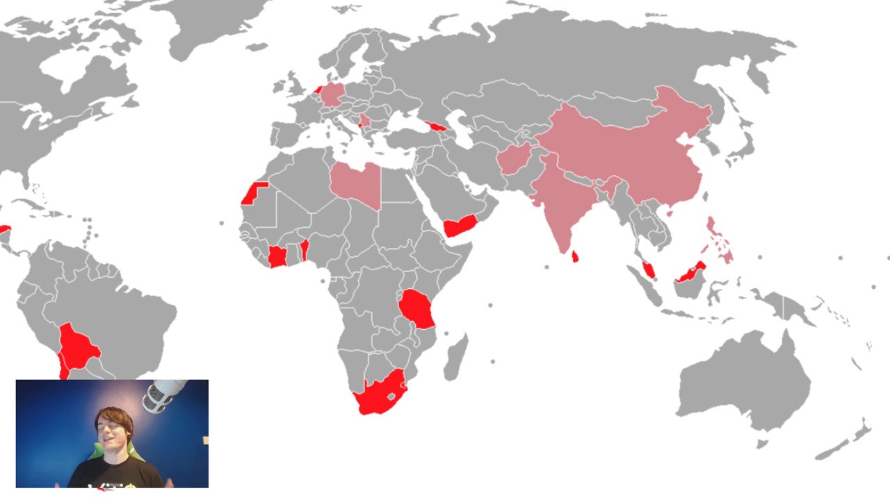 Countries With MORE Than 1 Capital City