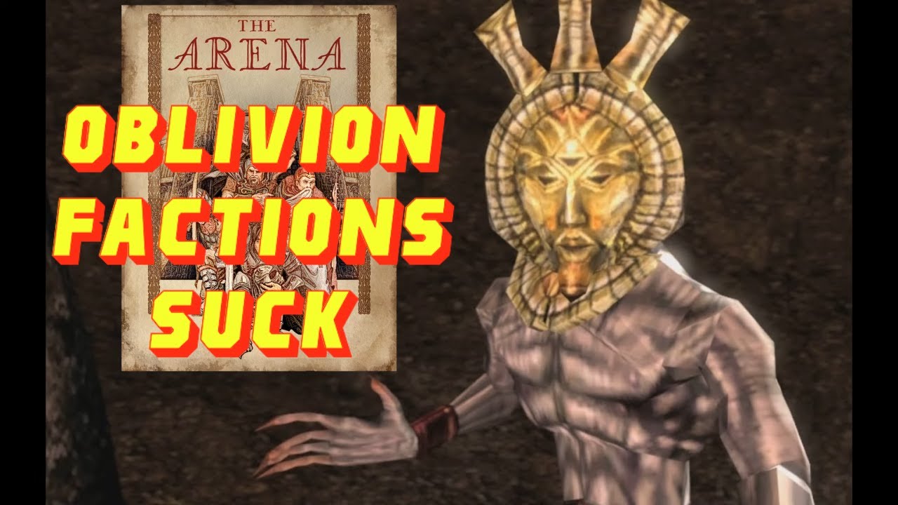 Фракции в Elder Scrolls Oblivion — отстой?