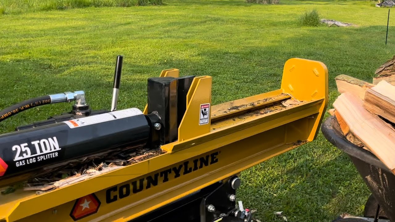 CountyLine 25 Ton Log Splitter - First Truck Load