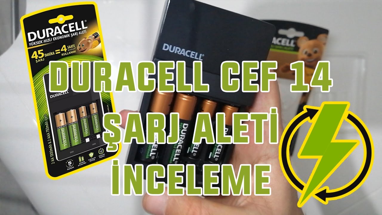 Duracell CEF14 Y&uuml;ksek Hızlı Şarj Aleti İnceleme