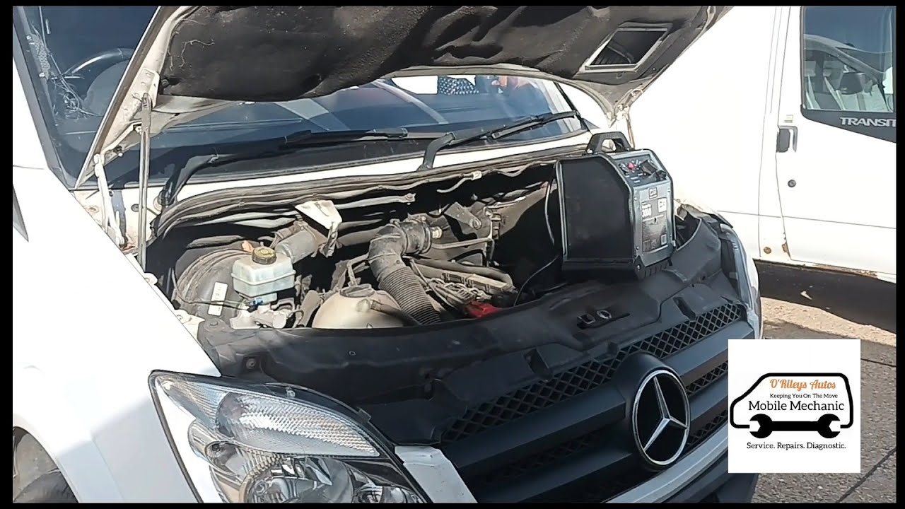 Mercedes Sprinter 2.1 Crank No Start P008700 Fuel Pressure In The System Is Too Low Diagnostic