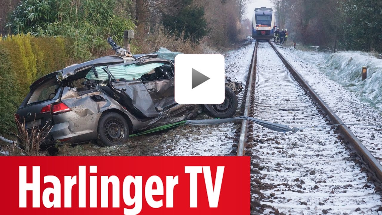 Blersum: Auto kollidiert mit Zug