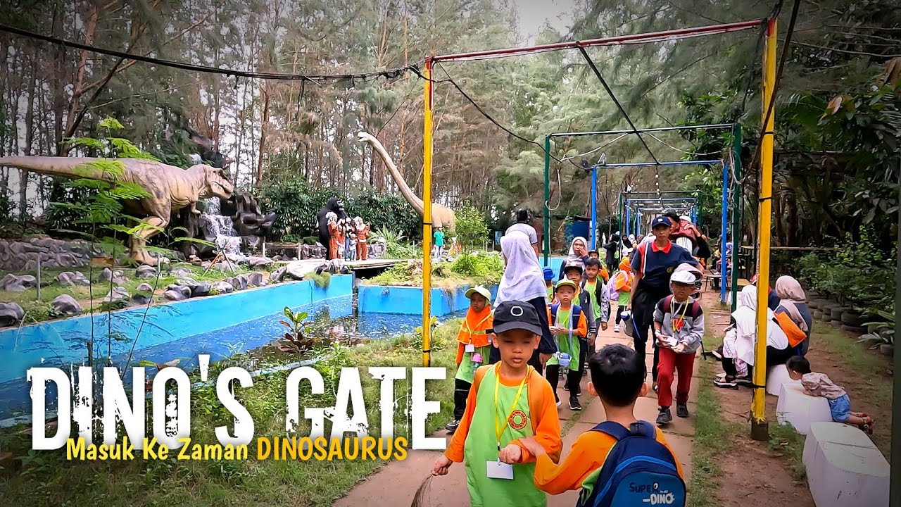 MASUK KE ZAMAN DINOSAURUS 🔥 | Dino's Gate Batam