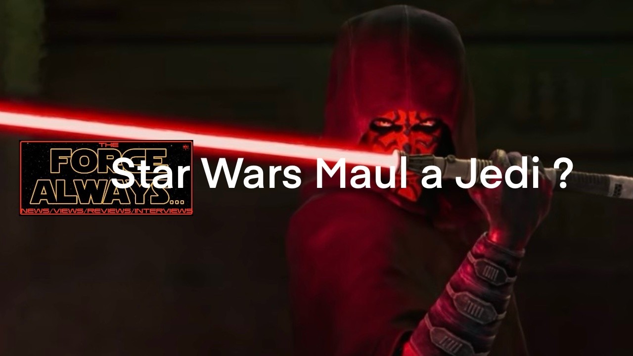 Star Wars Maul a Jedi ?
