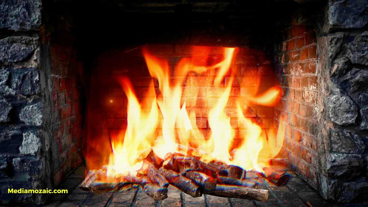 🔥 Cozy Fireplace 4K (LIVE 24/7) Fireplace with Crackling Fire Sounds