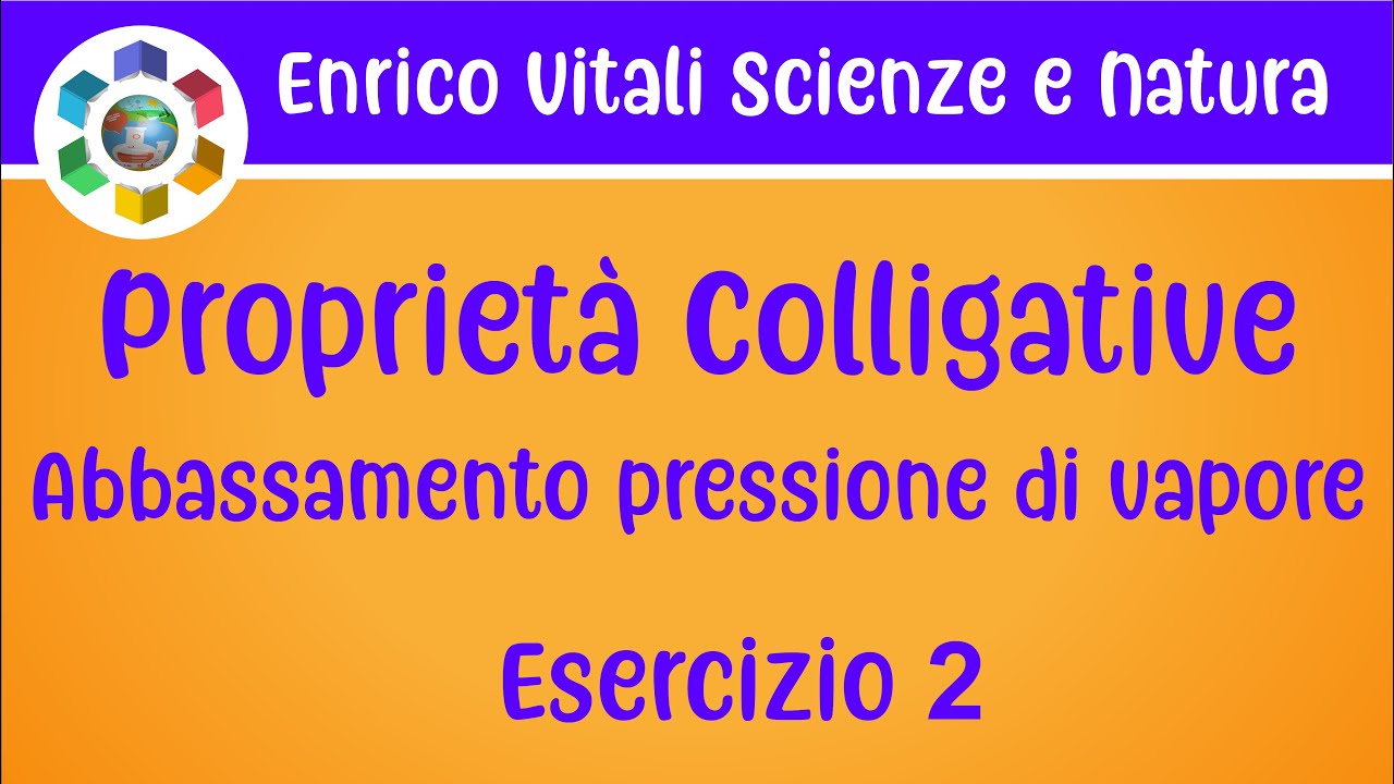 Le Proprietà Colligative. Abbassamento della pressione di vapore.Esercizio 2.