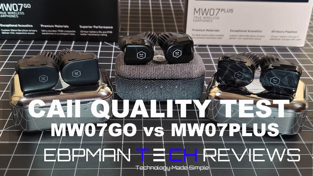 Master & Dynamic MW07 Plus & MW07 Go Review & Call Quality Test