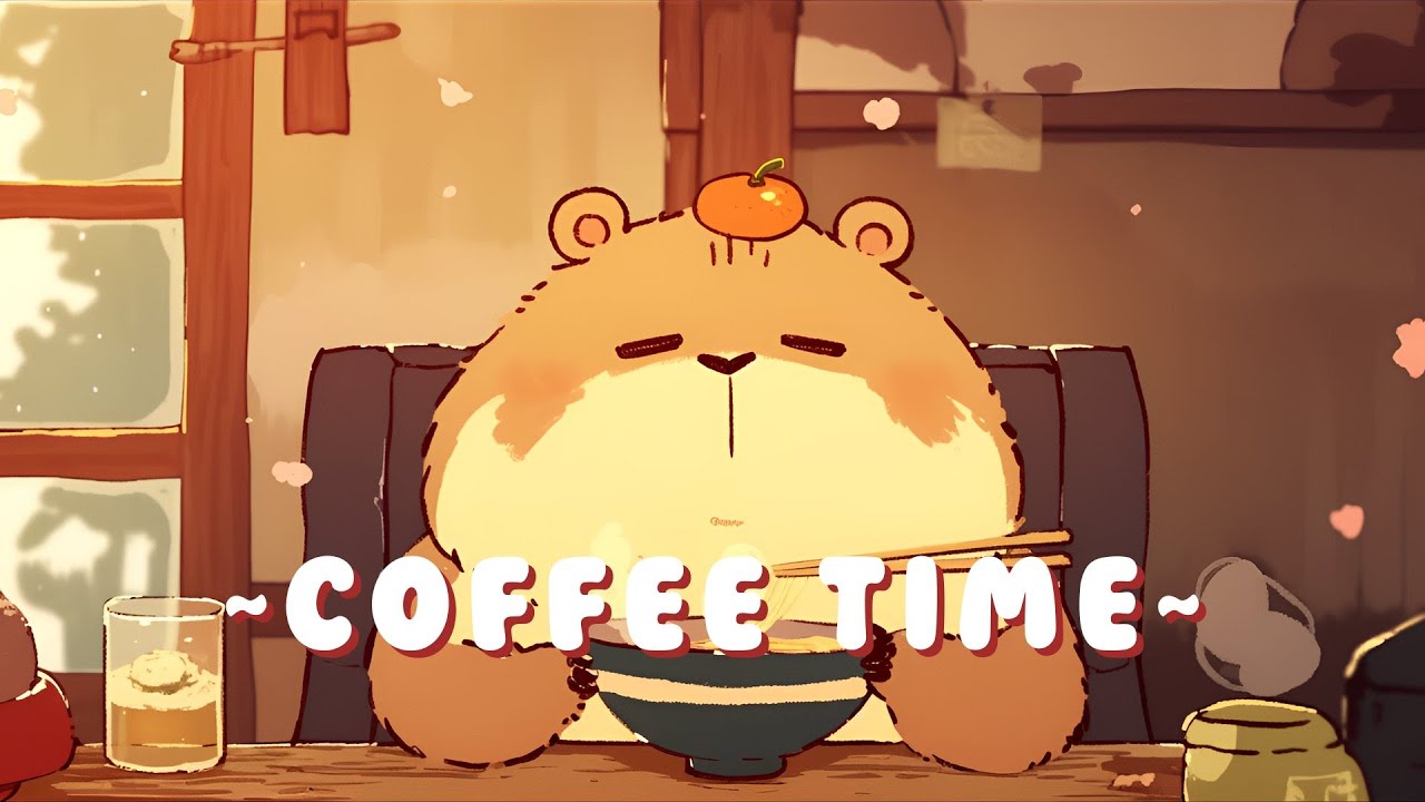 [60 Minutes] Capybara Chill Radio - Relaxing Jazz Hop Collection ~ Quiet Moments ~ 🦫 ✨ 🌙 | High Q...