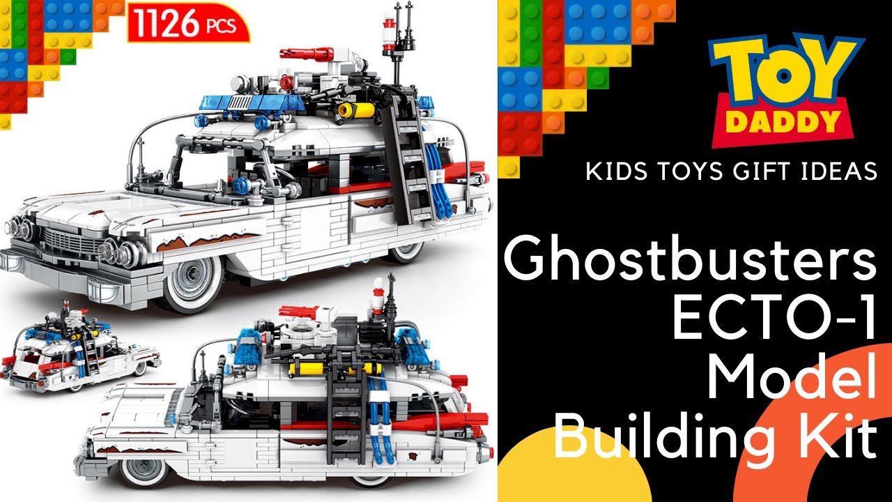 Ghostbusters ECTO-1 Classic Iconic MOC Movie Toy Car Kids DIY Model Building Set LEGO 10274 Bricks