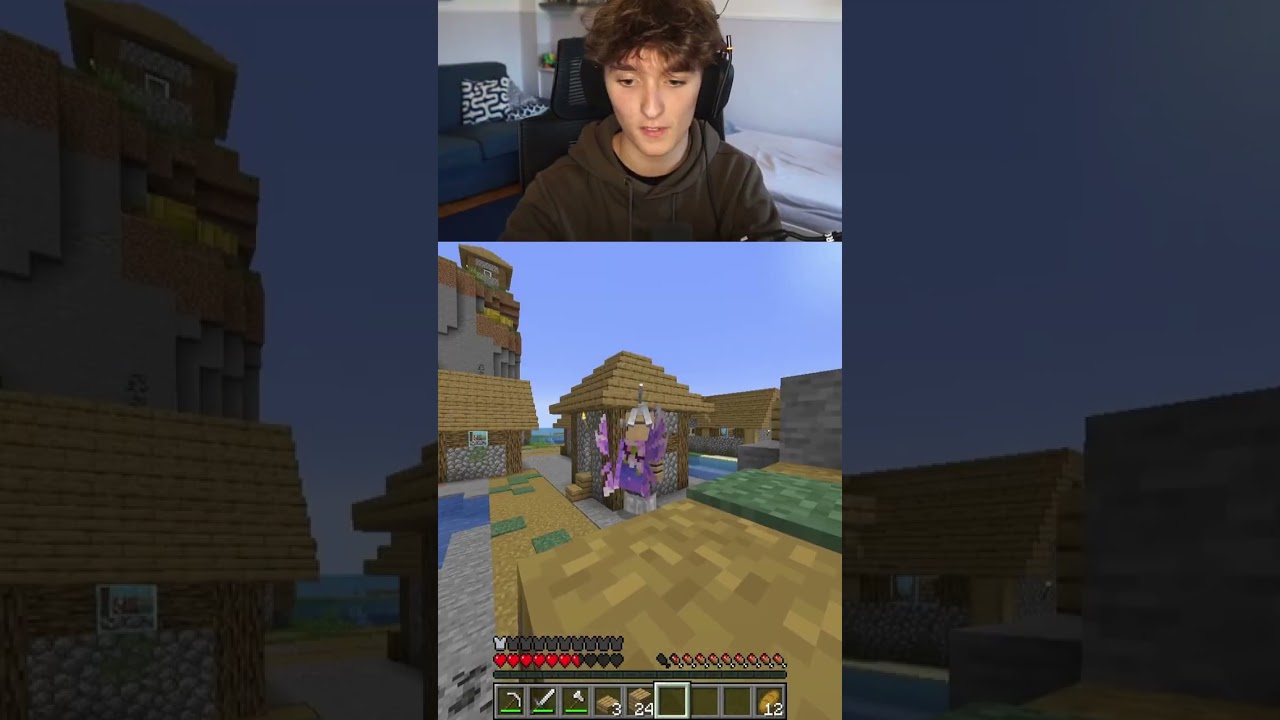 Die Lava am Ende war lost... #platinumdot #minecraft #challenge