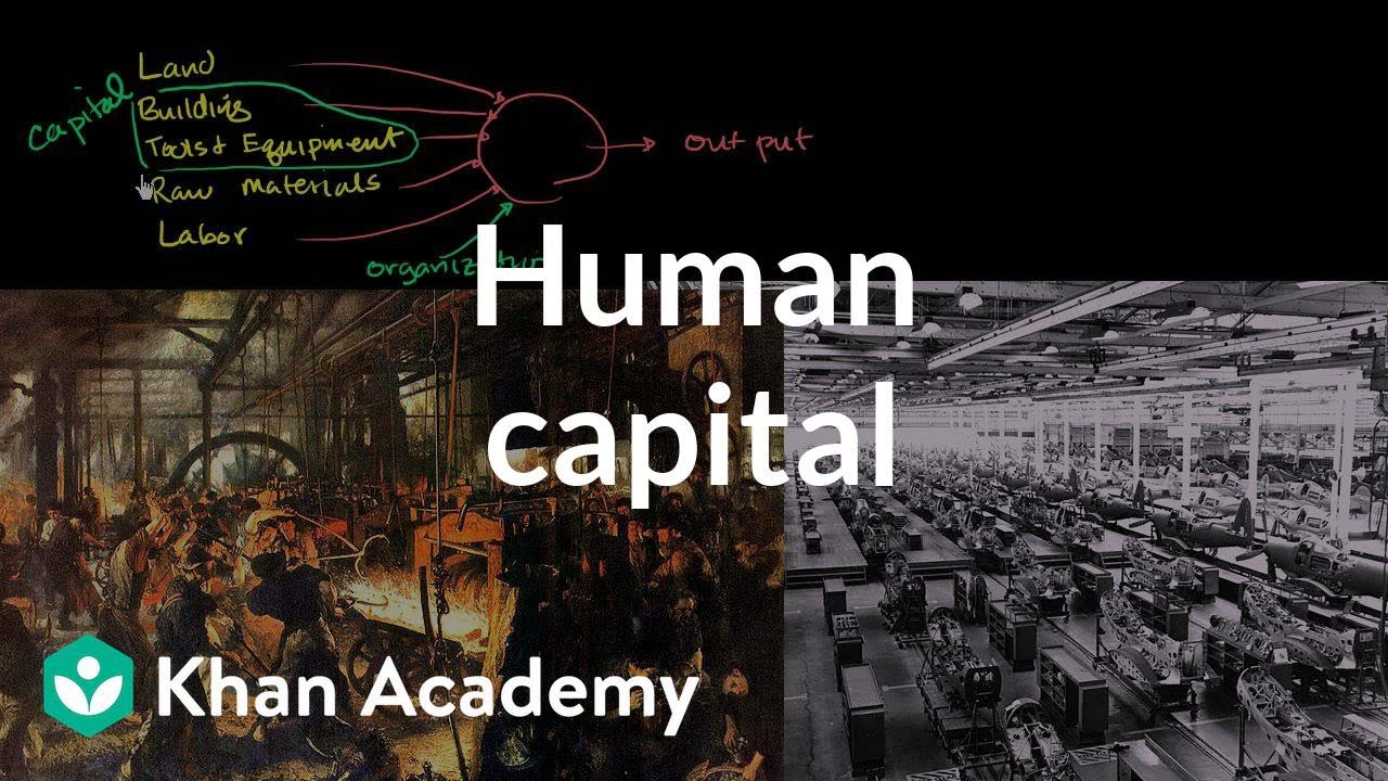 Human capital | Finance & Capital Markets | Khan Academy