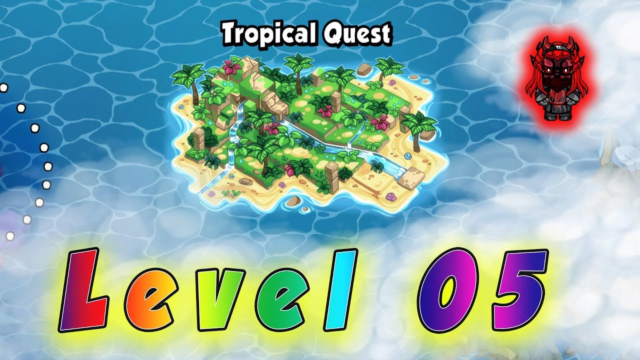 Bomber Friends - Tropical Quest - Level 05 ✅