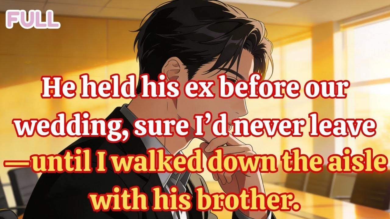 He held his ex before our wedding, sure I’d never leave—until I walked the aisle with his brother