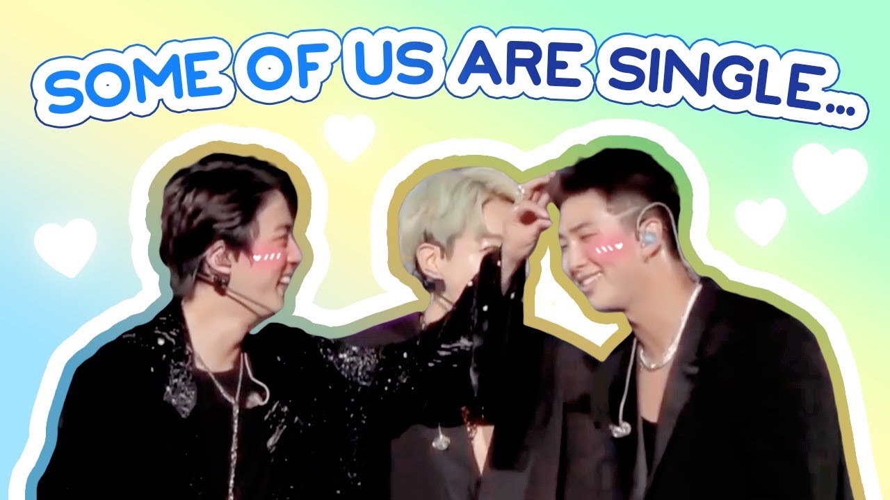 bts thirdwheeling each other