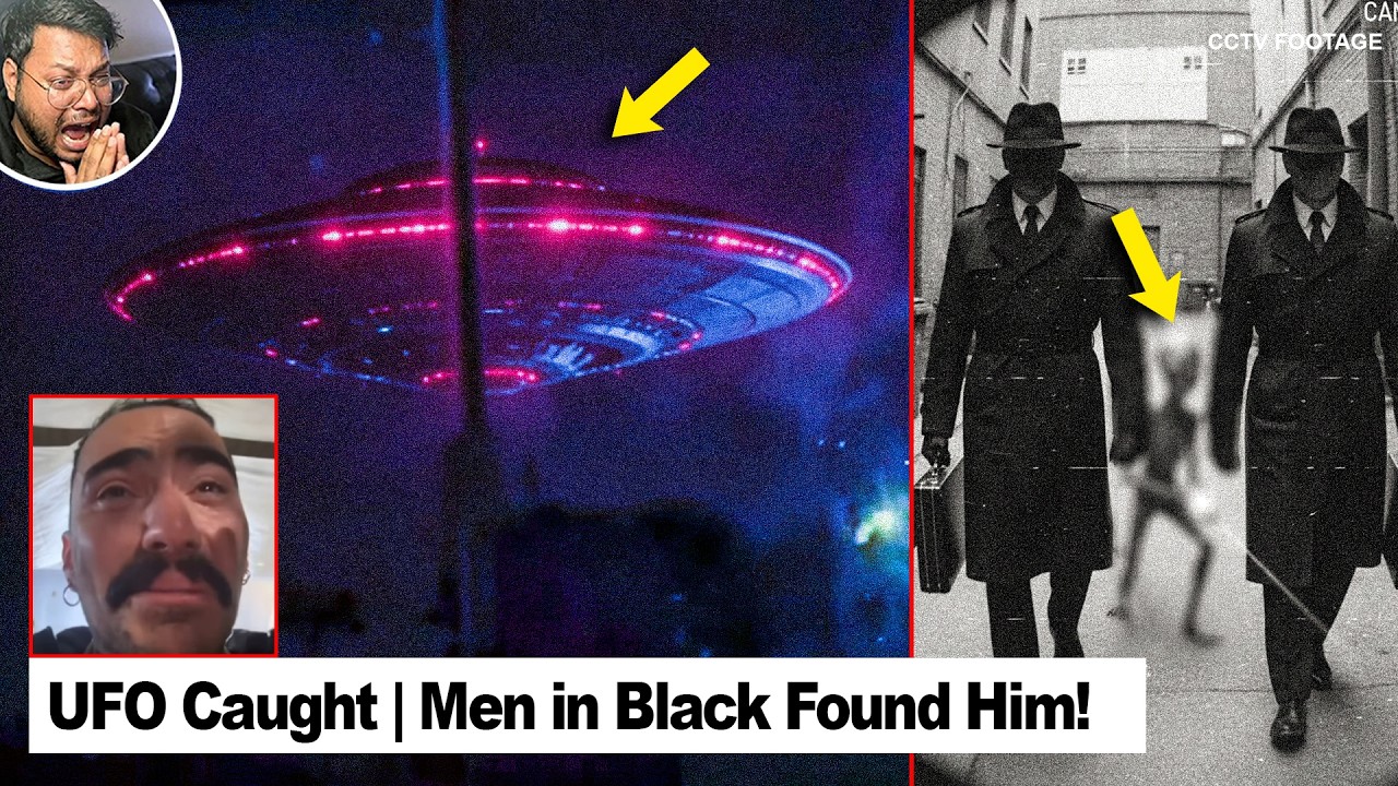 UFO Caught on Camera‼️😱 Then Real Men in Black Show Up! (Case 2026)