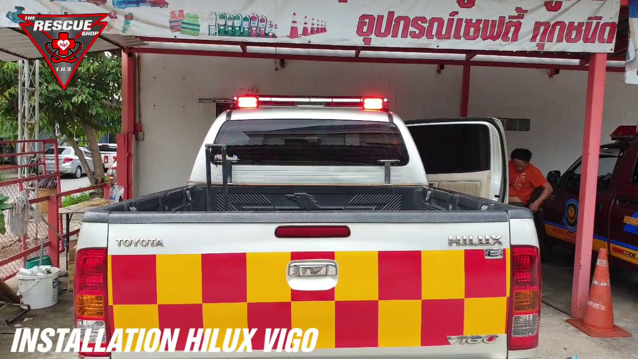 Code3 Lp6000 Whelen M4 M6 Linz6 On Hilux Vigo / Installation Workings ผลงานการติดตั้ง