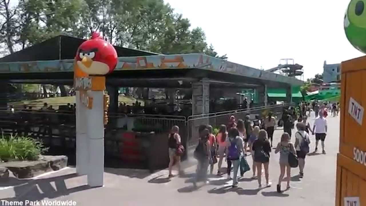 Angry Birds Land Area Walkthrough - Thorpe Park