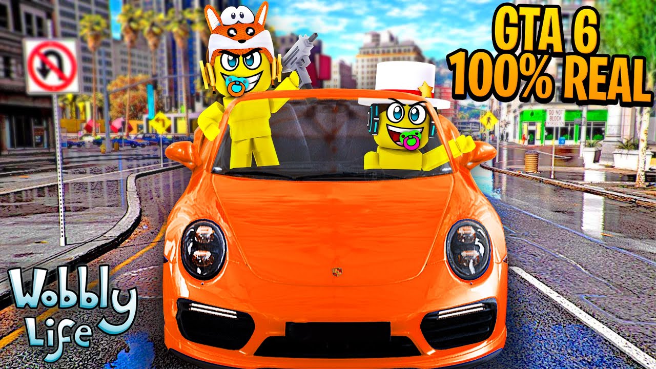 O BEBÊ Criou o GTA 6😎 Wobbly Life #54