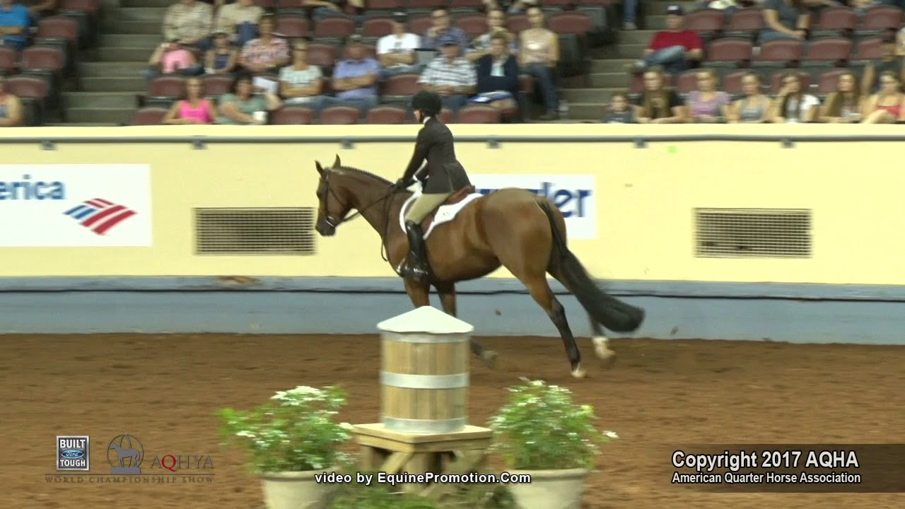A Judge's Perspective: 2017 AQHYA Hunter Hack World Champion
