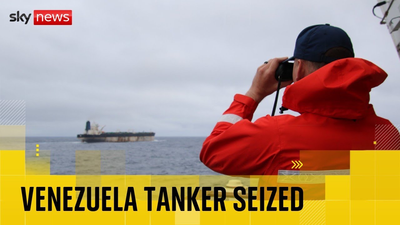 США подтвердили факт задержания нефтяного танкера, связанного с Венесуэлой и Россией.