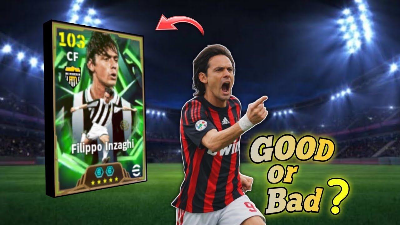 Filippo Inzaghi এর কার্ডটা ভালো নাকি খারাপ? Gameplay Review| Efootball | Takdir Games |