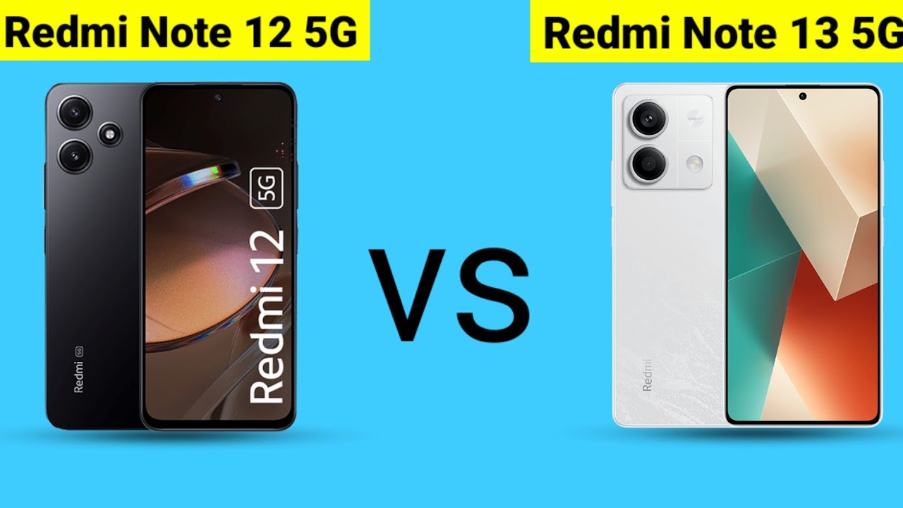 Redmi Note 12 5G vs Redmi 13 5G - Phone Comparison  #redmi125g #redminote135g