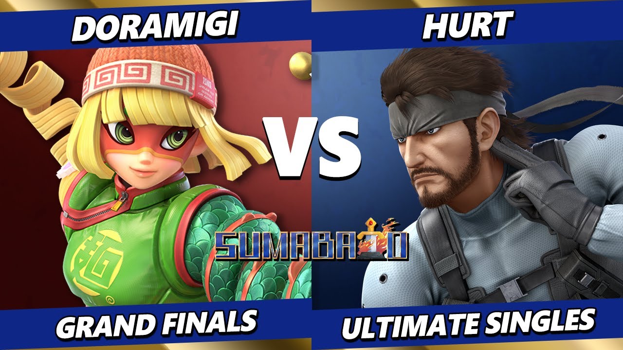 Sumabato 59 GRAND FINALS - Hurt (Snake, Sonic) Vs. Doramigi (Min Min) Smash Ultimate - SSBU
