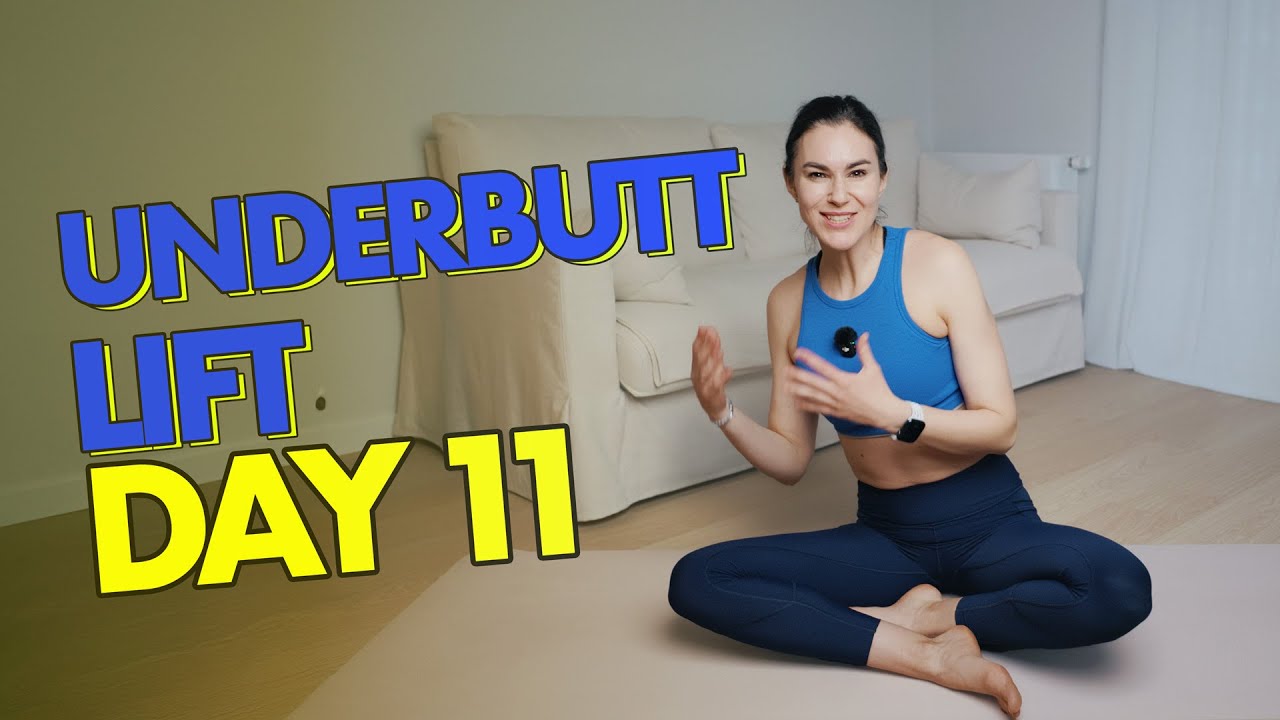 Day 11: Glute Lift & Underbutt Toning | Low Impact Floor Workout