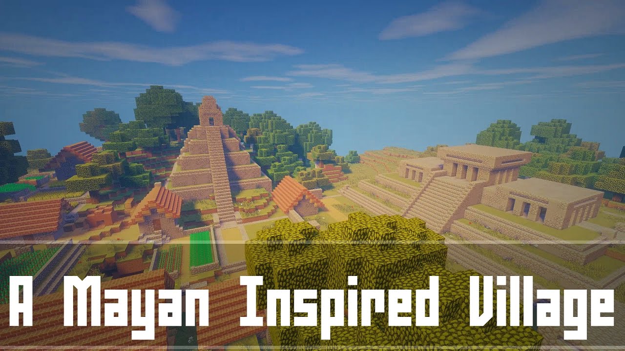 Minecraft | A Mayan Inspired Village
