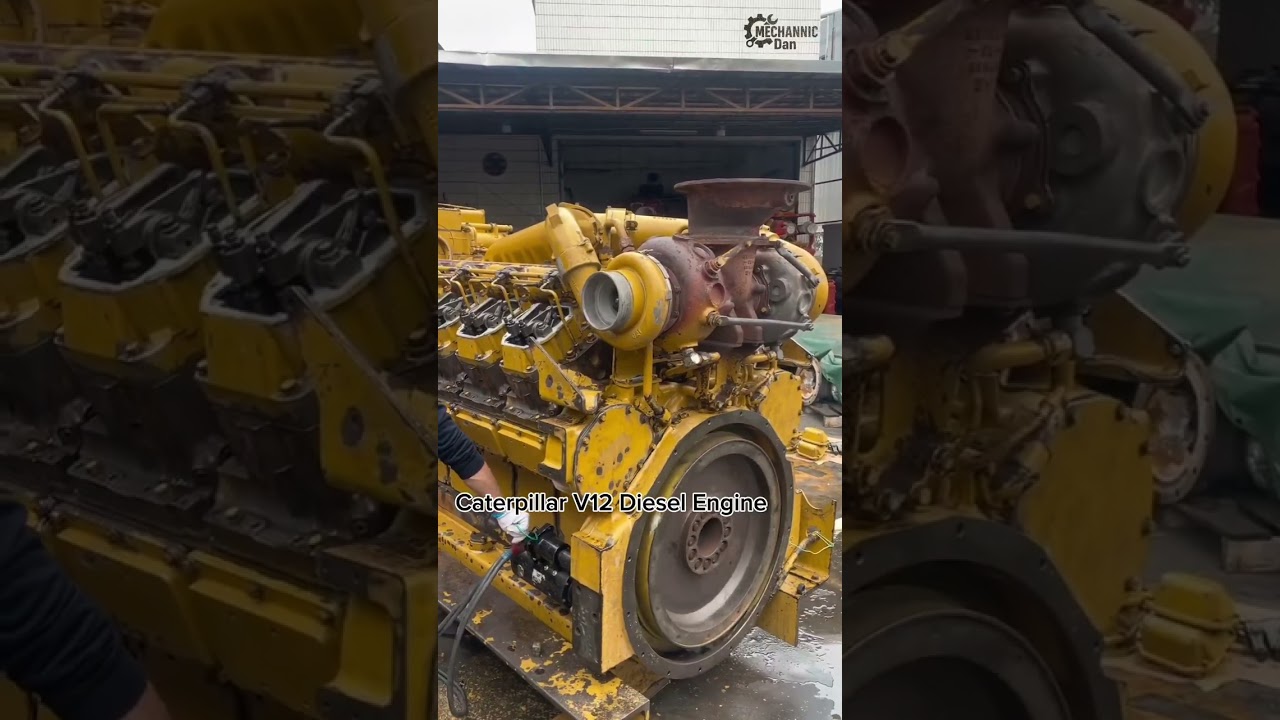 Ultimate Diesel Engine Start Compilation – V8, V12, V16 Monsters！Satisfying！