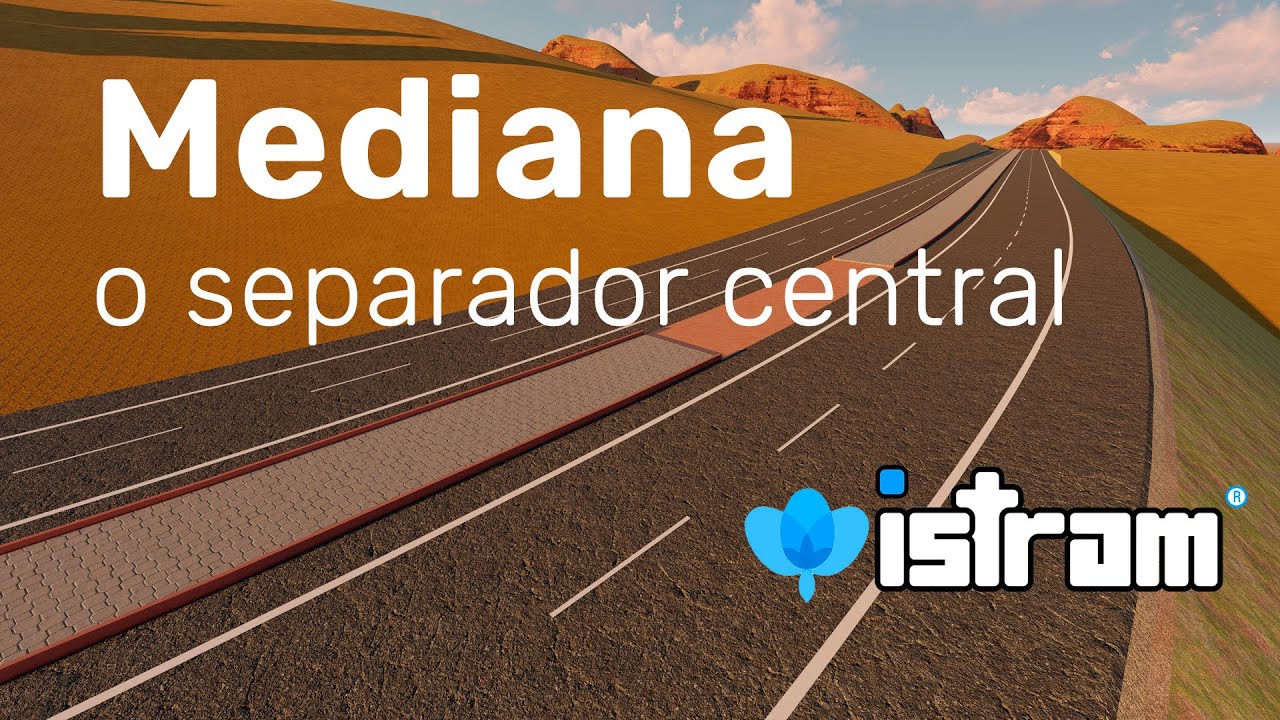 Separador central / Mediana