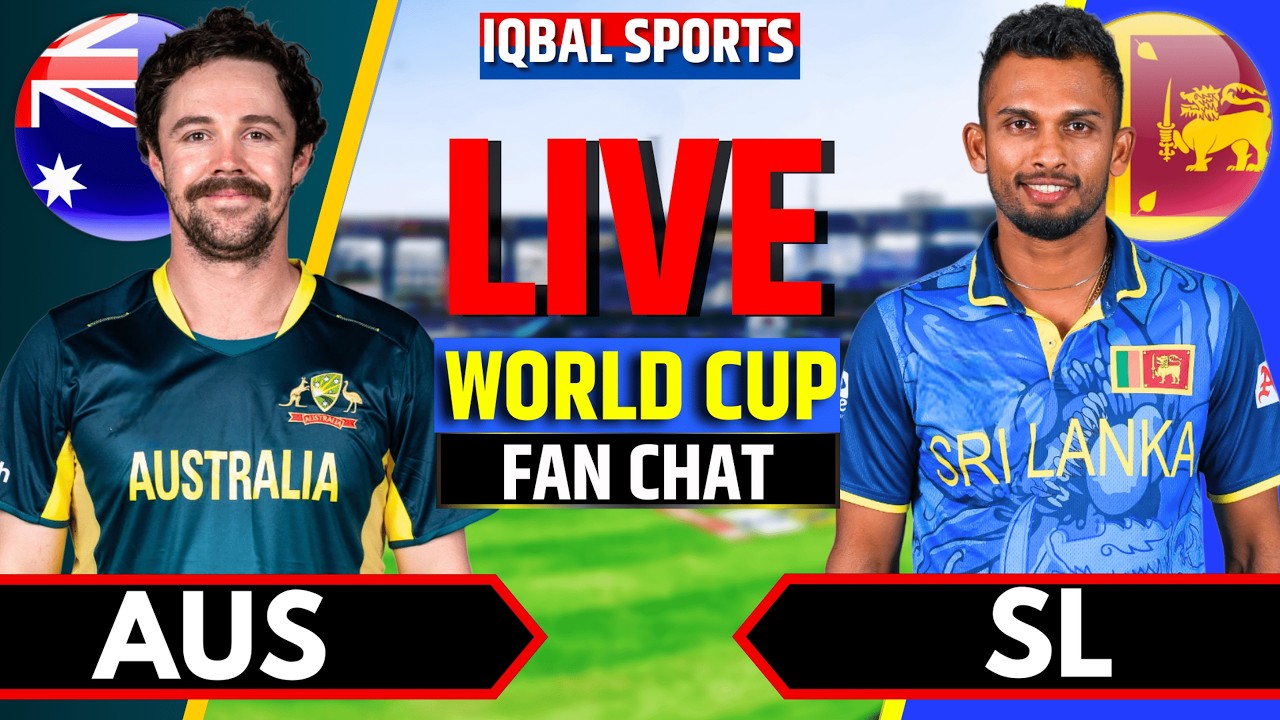 🔴AUS vs SL, T20 World Cup | SL Batting | Live Match Today | Australia vs Sri Lanka Live Iqbal Sports