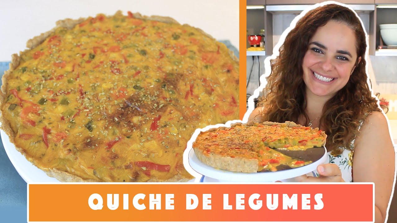 QUICHE DE LEGUMES SUPER CREMOSA E FÁCIL #700 | Receitas da Mussinha