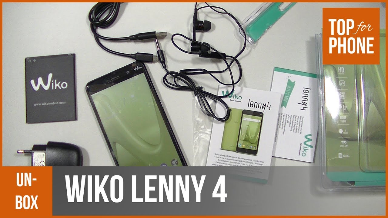 WIKO LENNY 4 - déballage par TopForPhone